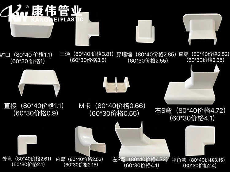 明裝暖氣片線(xiàn)槽配件